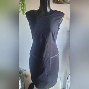 Marc New York Black Sleeveless Sheath Dress 6